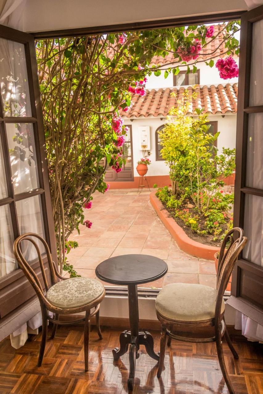 El Jardin De Su Merced B&B Sucre Exterior photo
